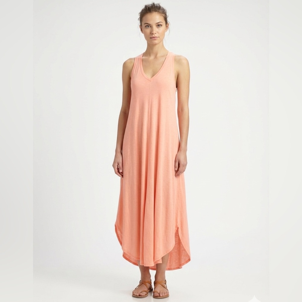 Pixie Lane Midi V-Neck Dress Size L